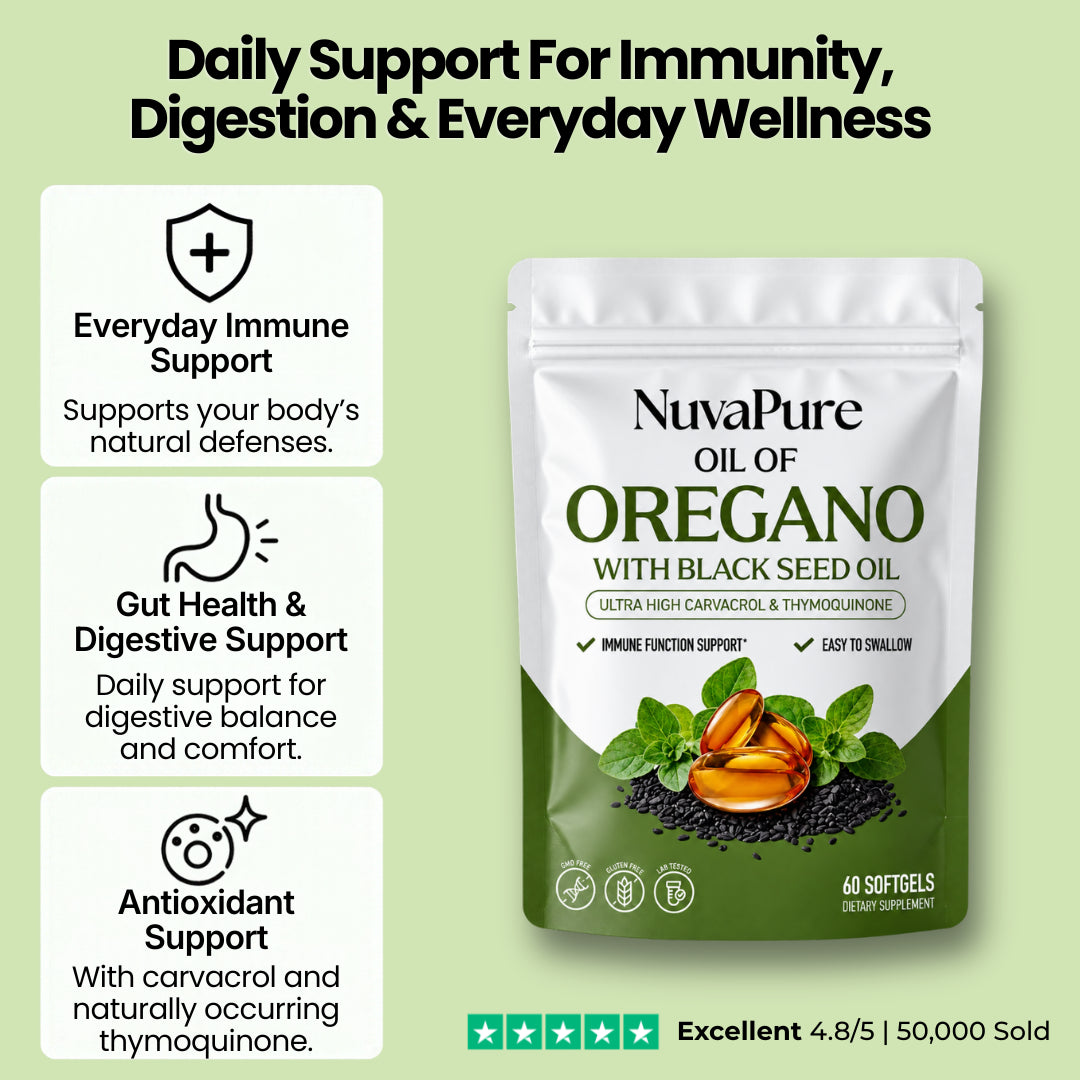 Oil of Oregano | With Black Seed Oil